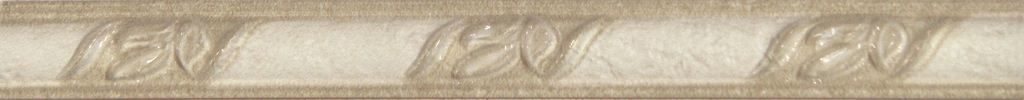 Плитка керамическая Saloni Tivoli List. Poseidon Mate Crema бордюр 3х31