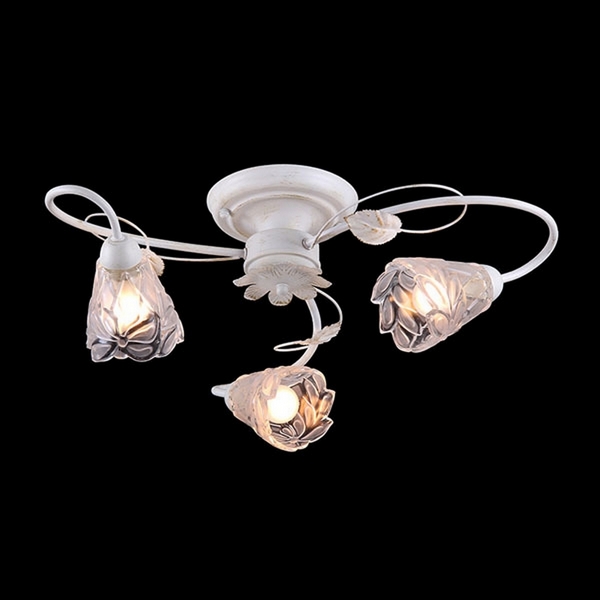 Потолочная люстра Natali Kovaltseva 10858 10858/3C GOLD IVORY