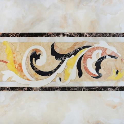 Плитка керамическая Infinity Ceramic Tiles Luxury Cenefa бордюр 60х60