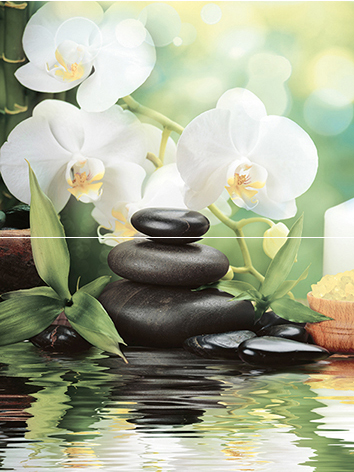 Плитка керамическая Муза Керамика Spa P2D234 из 2-х плиток панно 30х40