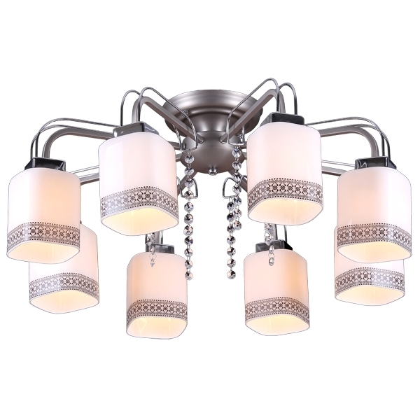 Потолочная люстра Natali Kovaltseva 10841 10841/8C NICKEL, CHROME