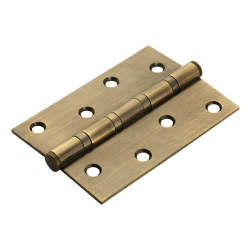 Петля дверная универсальная стальная с 4-мя подшипниками Rucetti RS 100X70X2.5-4BB AB