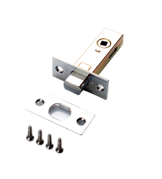 Задвижка дверная врезная RENZ INL-BK 45 C хр.бл,