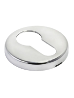 Накладка на замок Morelli Luxury LUX-KH-R3-E CRO под евроцилиндр, цвет хром