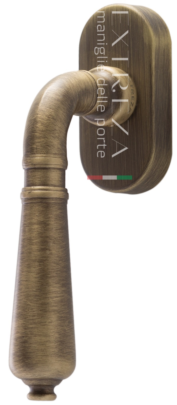 Оконная ручка Extreza PETRA (Петра) 304 HW матовая бронза F03