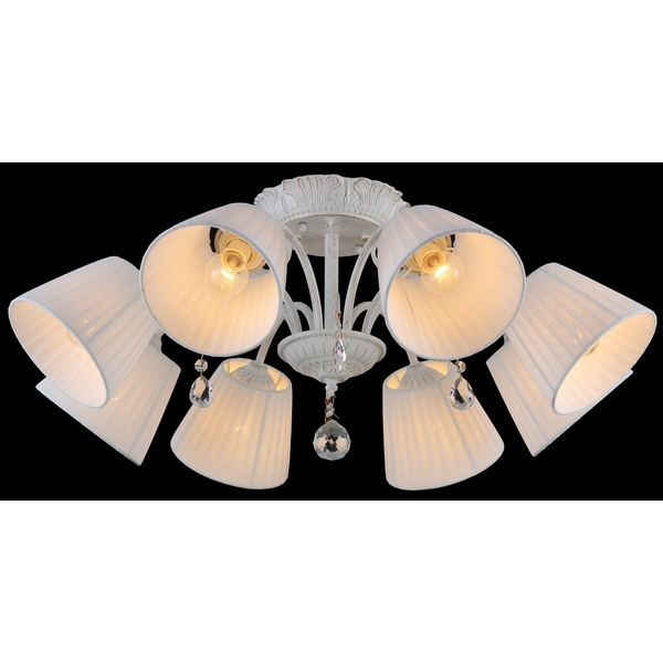 Потолочная люстра Natali Kovaltseva Majestic I MAJESTIC I 75016-8C WHITE