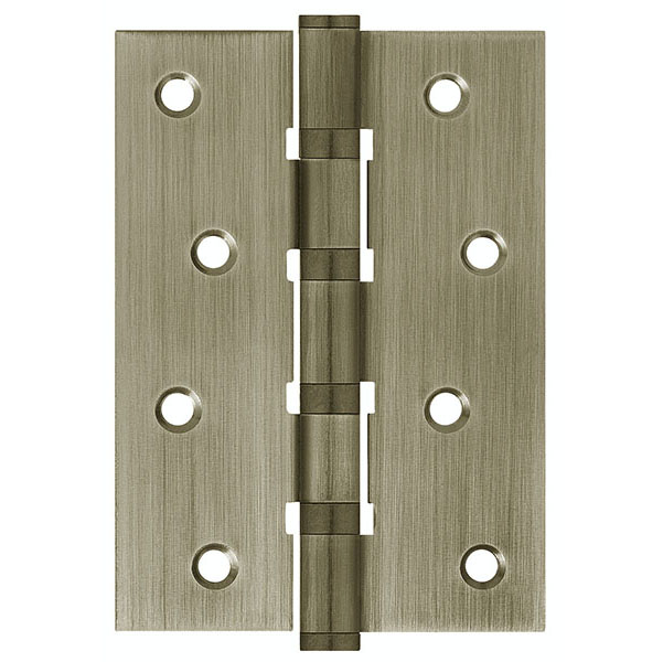 Петля дверная стальная универсальная AJAX 4B/P 100x70x2 AB (бронза) пакет