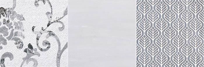 Плитка керамическая Itt Ceramica Pleasure Dec. Magica Grey C декор 20х60