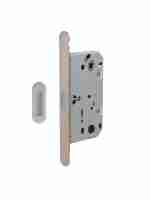 Замок дверной магнитный Armadillo (Армадилло) WC с ответной планкой GRAVITY.PRO G01.196.50.96 SN мат никель