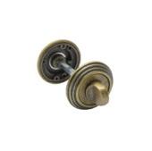 Завертка дверная сантехническая Adden Bau WC V003 Aged Bronze состаренная бронза