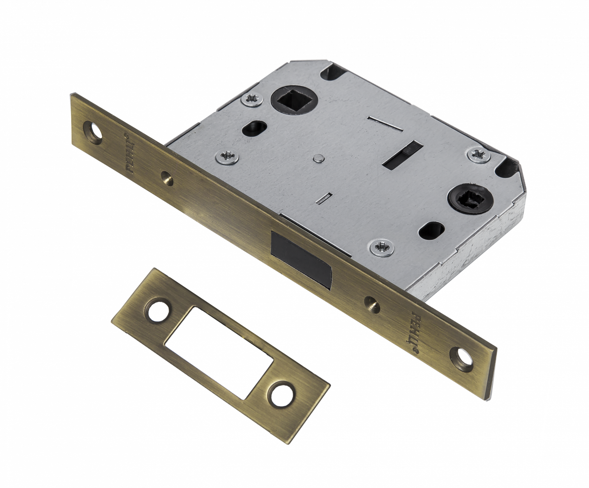 Защелка сантехническая RENZ INLBM 2070 AB бронза античная