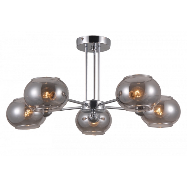 Потолочная люстра Natali Kovaltseva 79016 79016/5C CHROME