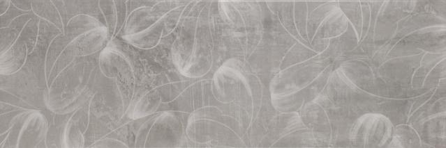Плитка керамическая Myr Ceramica City Flor Décor Grafito настенная 25х75