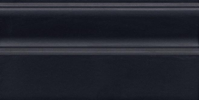 Плитка керамическая Kerama Marazzi Тропикаль FMA022R чёрный обрезной плинтус 30х15