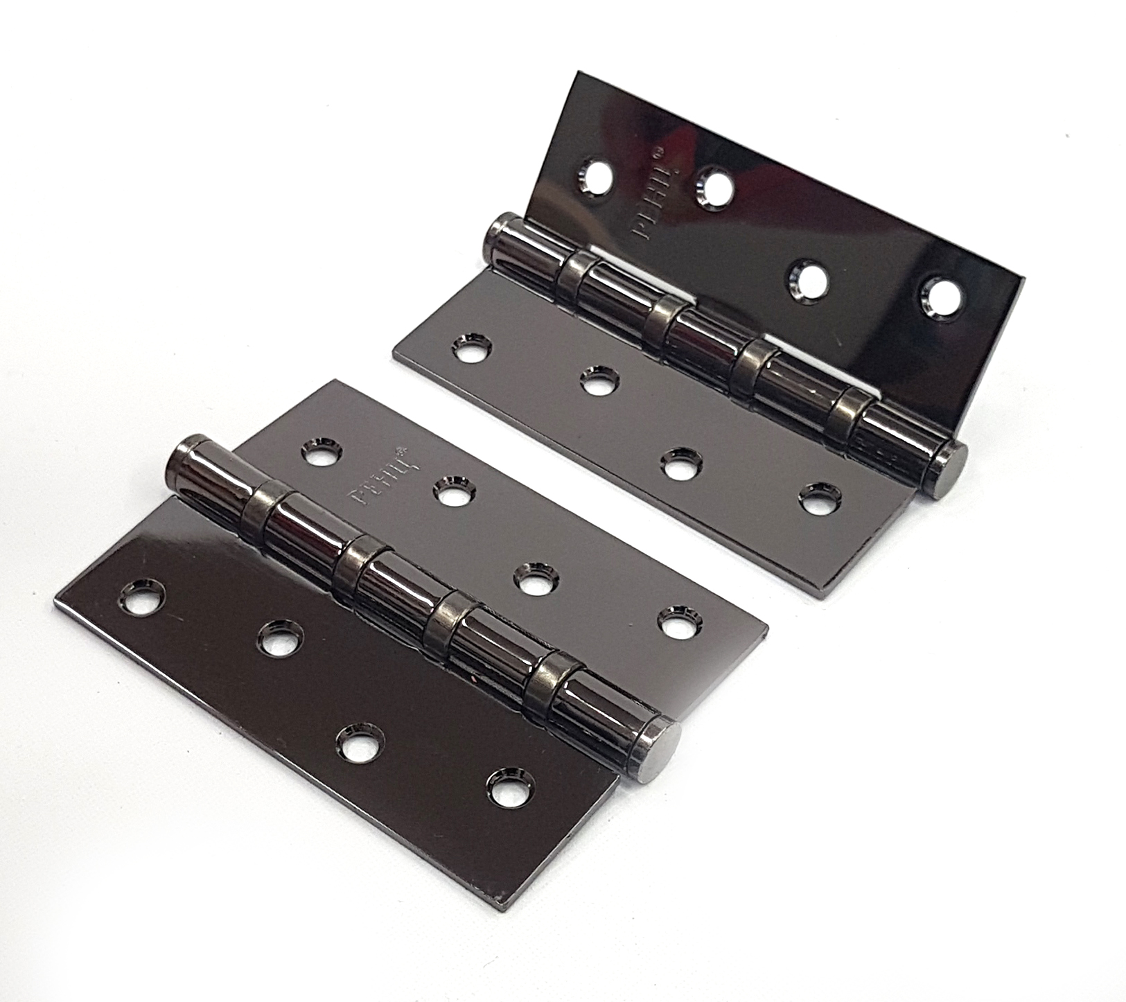 Петля стальная RENZ IN100-4BB FH BN 100*75*2,5, 4 подшипника, б/колп., черный никель