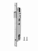 Корпус узкопрофильного замка с защёлкой Fuaro 4916-40/92 CP хром