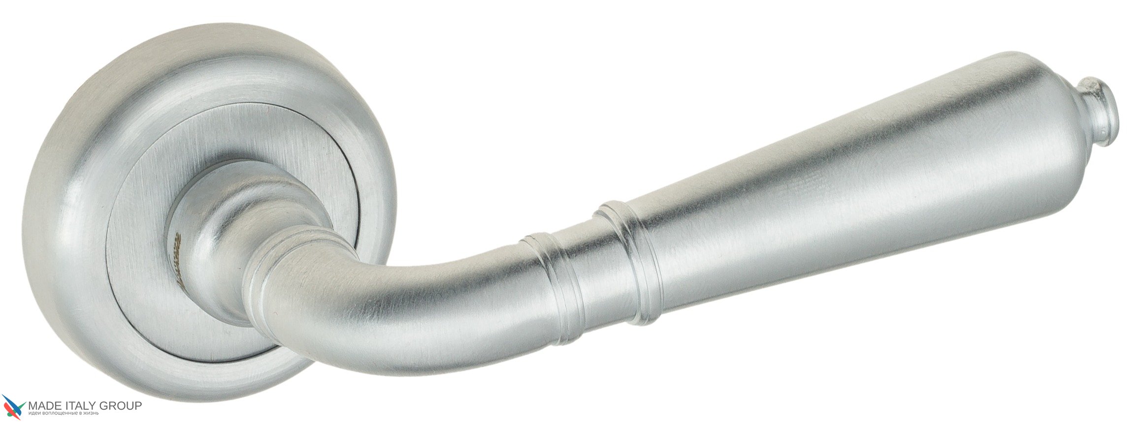 Дверная ручка Venezia "VIGNOLE" D1 матовый хром