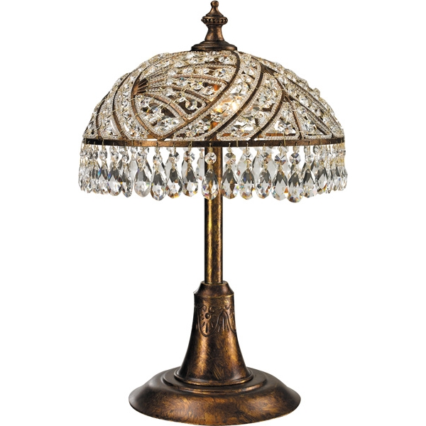 Интерьерная настольная лампа N-Light 650 650-02-49 spanish bronze