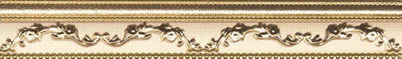 Плитка керамическая Aparici Pashmina Cachemir Gold Mold бордюр 3х20