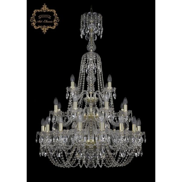 Люстра подвесная Art Classic 11.11.16+8+4.300.3d.XL-128.Gd.Sp