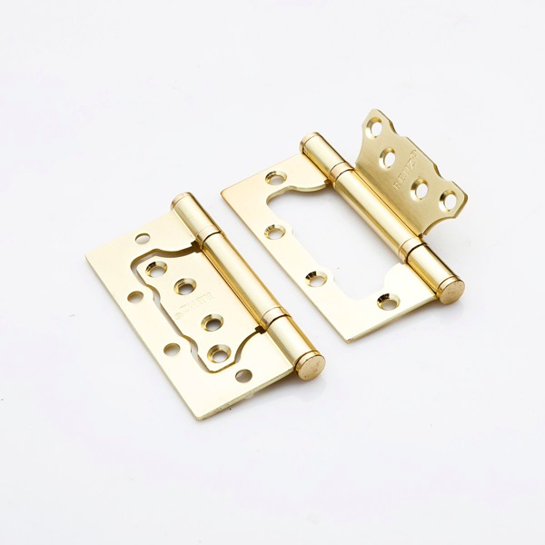 Петля дверная накладная без врезки RENZ IN100-2BB FH SB 100*75*2,5 2подш б/колп лат.мат