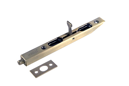 Шпингалет (Ригель) дверной Morelli L160 AB бронза