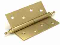 Комплект 10 шт. - Петля съемная Fuaro 410/BL-4 100x75x2,5 SB left (мат. золото) левая