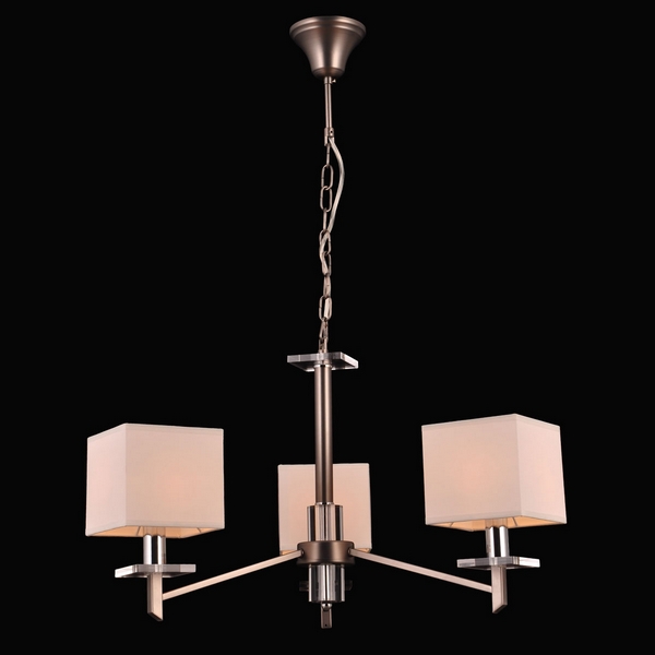 Люстра подвесная Natali Kovaltseva 75008/3C SILVER GRAY