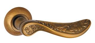 Ручка дверная межкомнатная Punto Flor TL CF-17 кофе