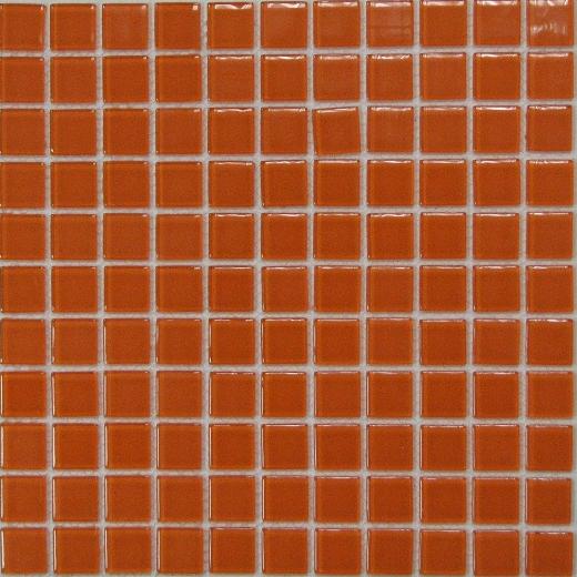 Мозаика Bonaparte стекло с камнем Orange Glass 4х25х25 30х30