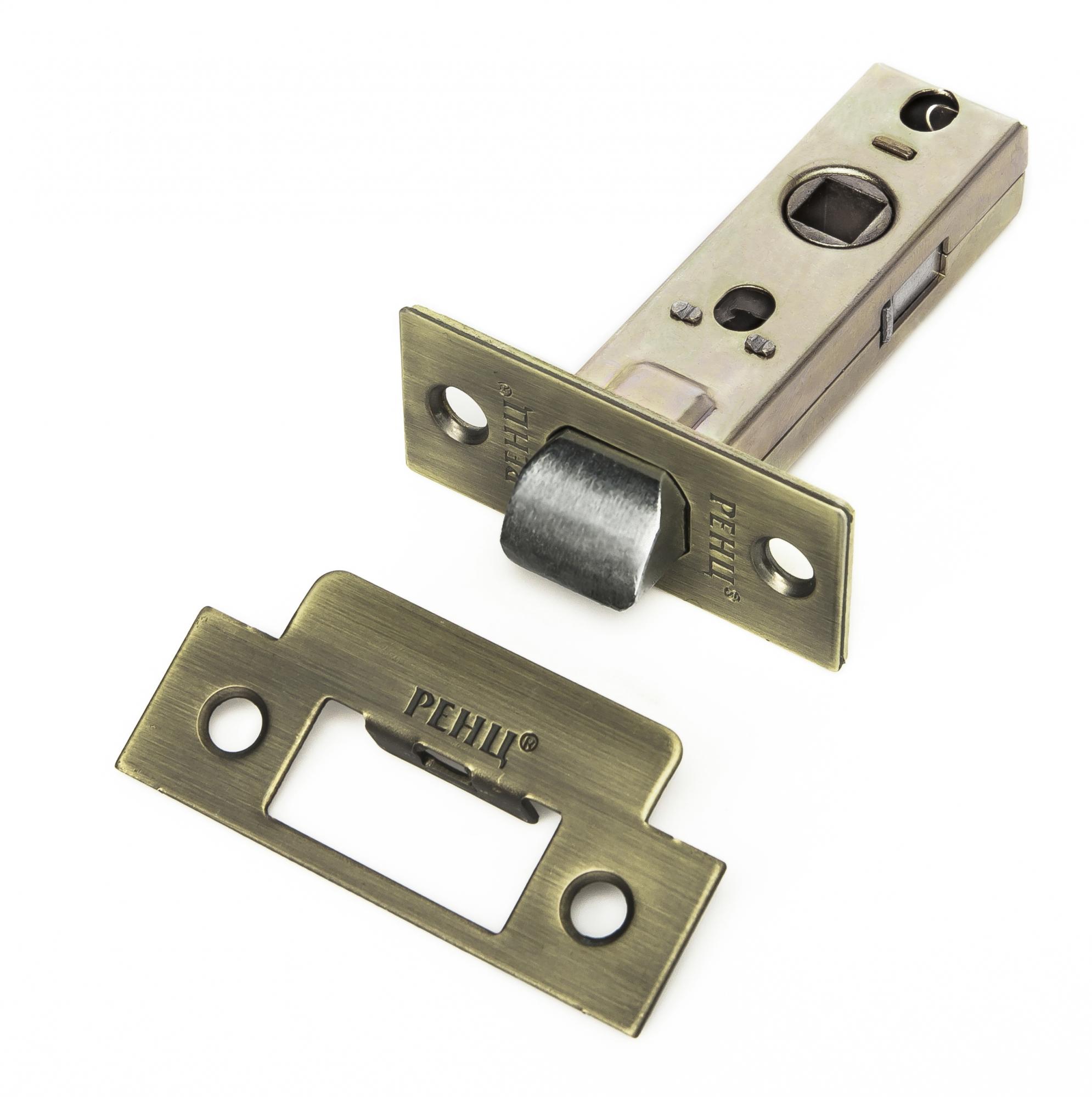 Защелка дверная межкомнатная RENZ INL 5-45 SN ник. мат.