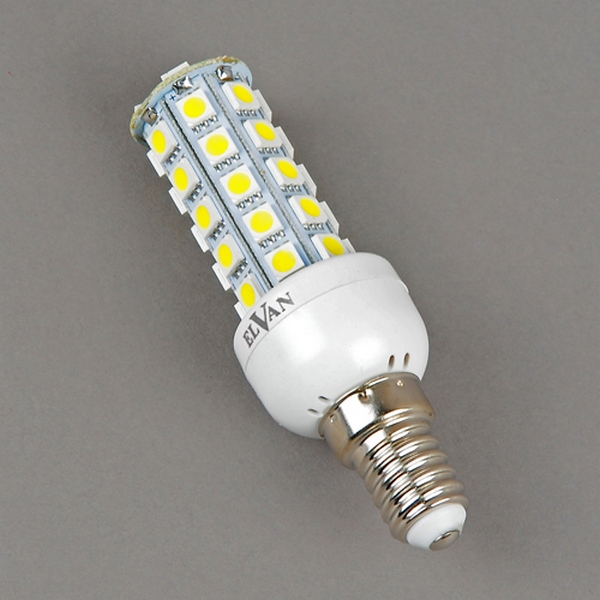 Лампочка светодиодная Elvan E14-9W-4000K-40LED