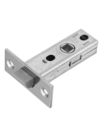 Защелка межкомнатная Morelli LP6-45 SC с пластиковым язычком, цвет матовый хром