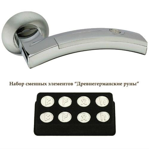 Ручка дверная межкомнатная Adden Bau Art A154-05 Chrome хром