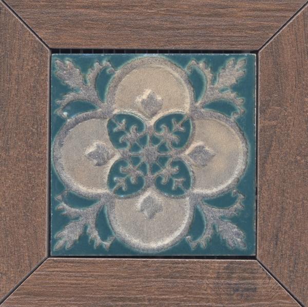Керамогранит Kerama Marazzi Меранти беж темный мозаичный ID59 вставка 13х13