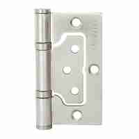 Комплект 2 шт. - Петля Punto (Пунто) универсальная без врезки IN3200W-HD PN (200-2B/HD 75x2,5) мат. Никель