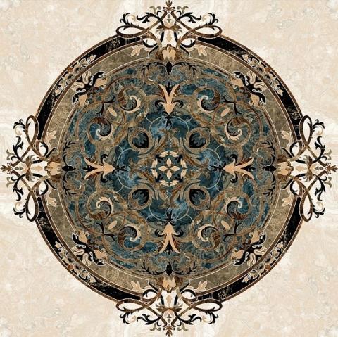 Керамогранит Aparici Agate Blue Centro Pulido-4 панно 89,26х89,26