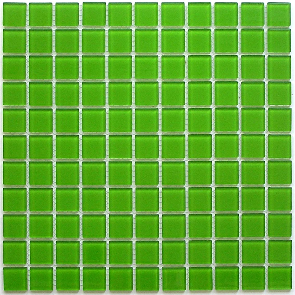 Мозаика Bonaparte стекло с камнем Green Glass 4х25х25 30х30