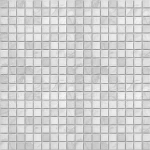 Мозаика Карамелле Pietrine Dolomiti bianco MAT чип 15x15х4 30,5х30,5