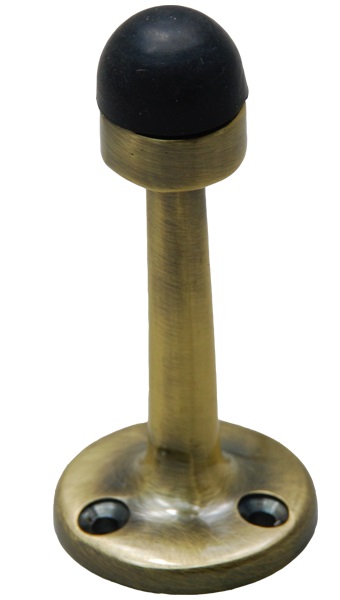 Ограничитель дверной настенный RENZ INDS 77 AB , бронз ант.