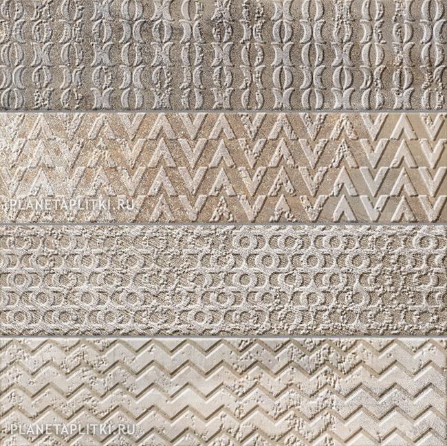 Керамогранит Gayafores Deco Brickbold Ocre напольная 8,15х33,15