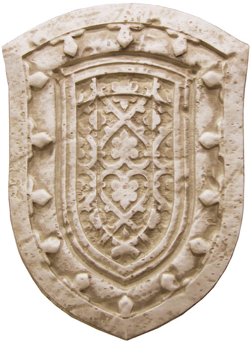 Плитка керамическая Saloni Tivoli Inserto Blason Crema декор 17х23