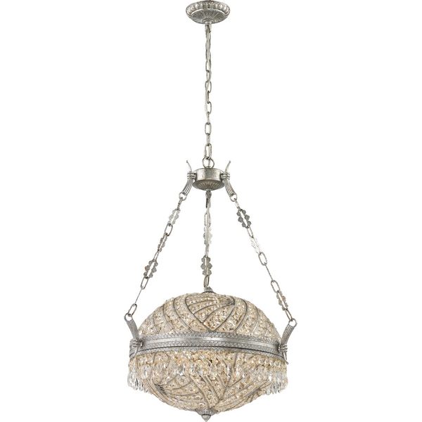 Люстра подвесная N-Light 650-08-02 sunset silver