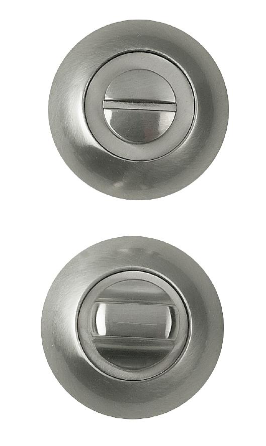 Завертка дверная сантехническая Bussare WC-10 S.Chrome матовый хром