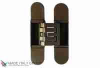 Kubica HYBRID 6360 38 BR петля скрытая универсальная асимметричная, цвет БРОНЗА (60 kg)