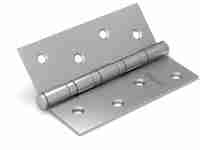 Комплект 4 шт. - Петля универсальная Fuaro 4BB/BL 125x75x2,5 PN (мат. никель) БЛИСТЕР