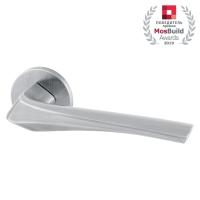 Комплект на 4 двери - Ручка дверная межкомнатная Armadillo FLAME URS MWSC-33 итальянский тисненый