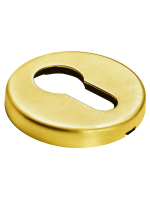 Накладка на евроцилиндр Morelli Luxury LUX-KH-R5 OSA, цвет - матовое золото