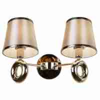 Бра iLamp Brooklyn W2401-2 Nickel