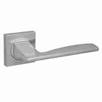 Комплект на 3 двери - Ручка Fuaro (Фуаро) раздельная K.KM52.ROCK (ROCK KM) SSC-16 сатинированный хром